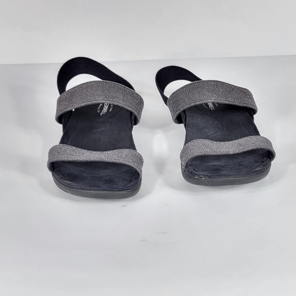 Merrell Black Sandals with Memory Foam #752 Size 9 - Picture 4 of 11
